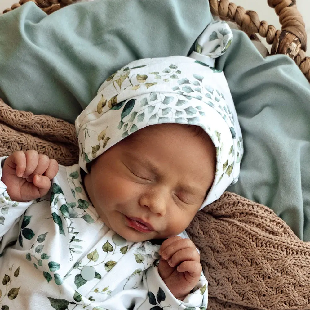 Snuggle Hunny Kids Snuggle Hunny Eden Organic Knotted Beanie
