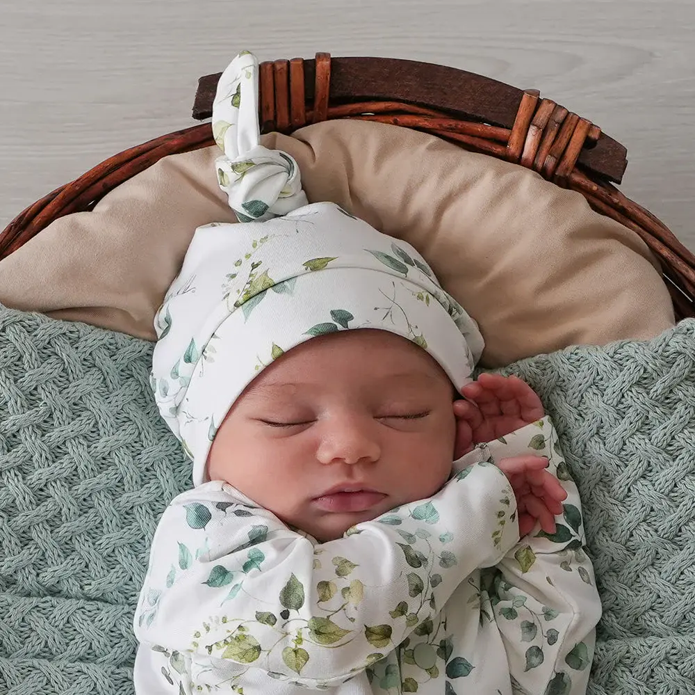 Snuggle Hunny Kids Snuggle Hunny Eden Organic Knotted Beanie