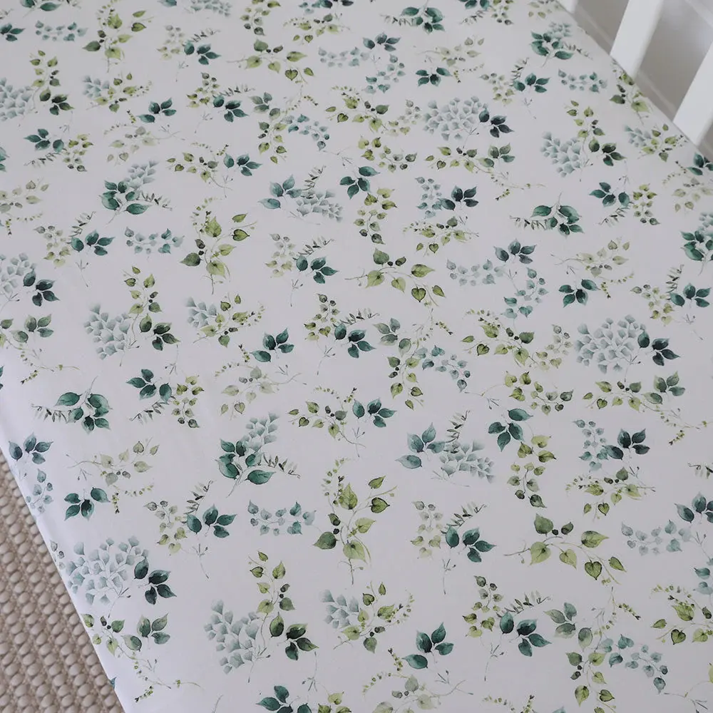 Snuggle Hunny Kids Snuggle Hunny Eden Organic Fitted Cot Sheet