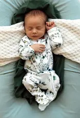 Snuggle Hunny Kids Snuggle Hunny Eden Organic Snuggle Sleepsuit Zip Footie