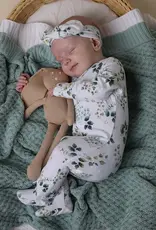 Snuggle Hunny Kids Snuggle Hunny Eden Organic Snuggle Sleepsuit Zip Footie