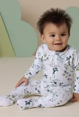 Snuggle Hunny Kids Snuggle Hunny Eden Organic Snuggle Sleepsuit Zip Footie