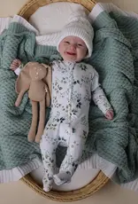 Snuggle Hunny Kids Snuggle Hunny Eden Organic Snuggle Sleepsuit Zip Footie