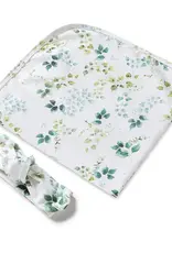 Snuggle Hunny Kids Snuggle Hunny Eden Organic Jersey Wrap & Topknot Set