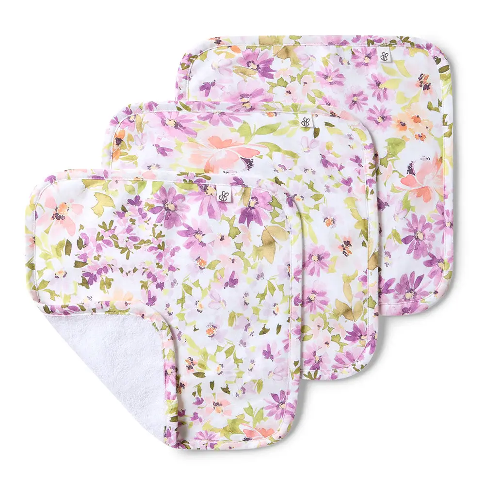 Snuggle Hunny Kids Snuggle Hunny Isla Organic Wash Cloths - 3 Pack