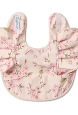 Snuggle Hunny Kids Snuggle Hunny Cherry Blossom Frill Snuggle Bib