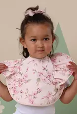 Snuggle Hunny Kids Snuggle Hunny Cherry Blossom Frill Snuggle Bib