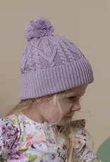 Snuggle Hunny Kids Snuggle Hunny Lavender Organic Baby Knit Beanie - S