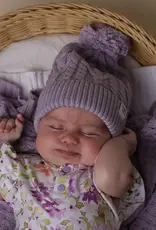 Snuggle Hunny Kids Snuggle Hunny Lavender Organic Baby Knit Beanie - S