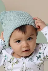 Snuggle Hunny Kids Snuggle Hunny Sage Organic Baby Knit Beanie - S (0-3m)
