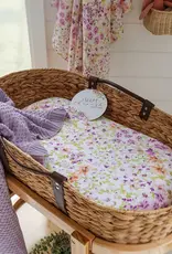 Snuggle Hunny Kids Snuggle Hunny Lavender Diamond Knit Organic Baby Blanket