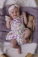 Snuggle Hunny Kids Snuggle Hunny Lavender Diamond Knit Organic Baby Blanket