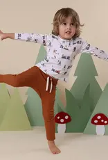 Snuggle Hunny Kids Snuggle Hunny Trains Organic Long Sleeve Top