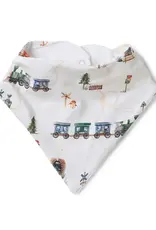 Snuggle Hunny Kids Snuggle Hunny Trains Organic Dribble Bib