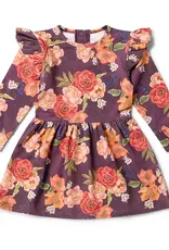 Snuggle Hunny Kids Snuggle Hunny Sienna Long Sleeve Organic Dress