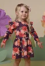 Snuggle Hunny Kids Snuggle Hunny Sienna Long Sleeve Organic Dress