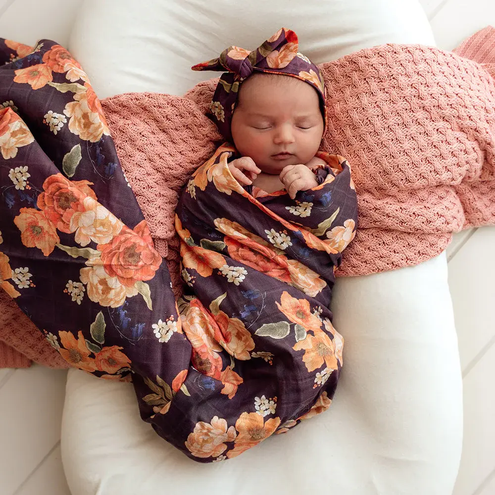 Snuggle Hunny Kids Snuggle Hunny Sienna Organic Muslin Wrap