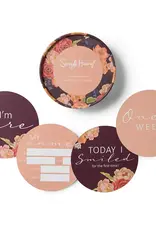 Snuggle Hunny Kids Snuggle Hunny Sienna & Pink Sand Reversible Milestone Cards