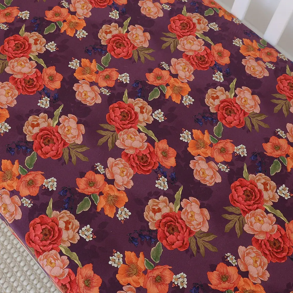 Snuggle Hunny Kids Snuggle Hunny Sienna Organic Fitted Cot Sheet