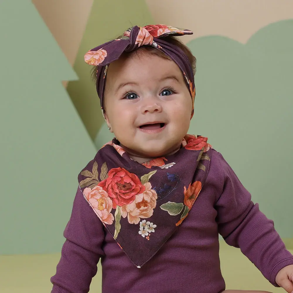 Snuggle Hunny Kids Snuggle Hunny Sienna Organic Dribble Bib