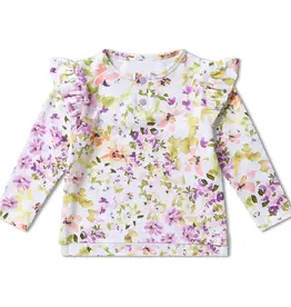 Snuggle Hunny Kids Snuggle Hunny Isla Organic Long Sleeve Top with Frill