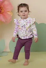 Snuggle Hunny Kids Snuggle Hunny Isla Organic Long Sleeve Top with Frill