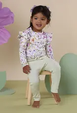 Snuggle Hunny Kids Snuggle Hunny Isla Organic Long Sleeve Top with Frill