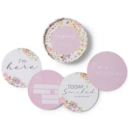 Snuggle Hunny Kids Snuggle Hunny Isla & Lilac Reversible Milestone Cards