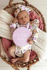 Snuggle Hunny Kids Snuggle Hunny Isla & Lilac Reversible Milestone Cards
