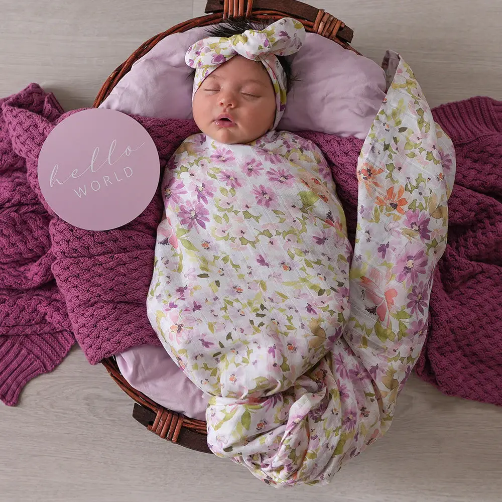 Snuggle Hunny Kids Snuggle Hunny Isla Organic Muslin Wrap