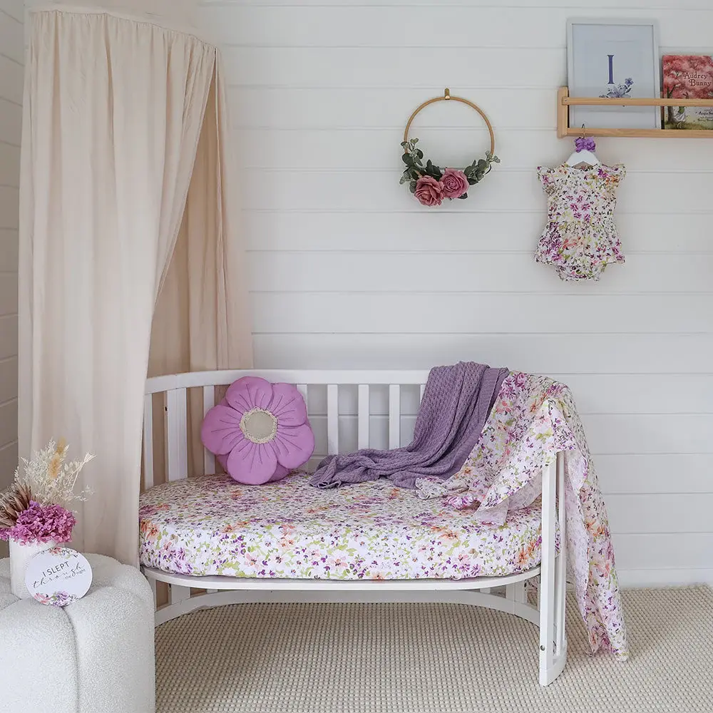 Snuggle Hunny Kids Snuggle Hunny Isla Organic Fitted Cot Sheet