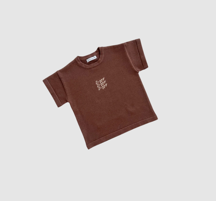 Ziggy Lou Ziggy Lou Signature Tee Chocolate (Kids)