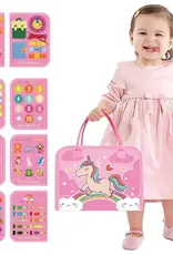 Bub2Kids Bub2Kids Felt Book Busy Board Montessori - Unicorn