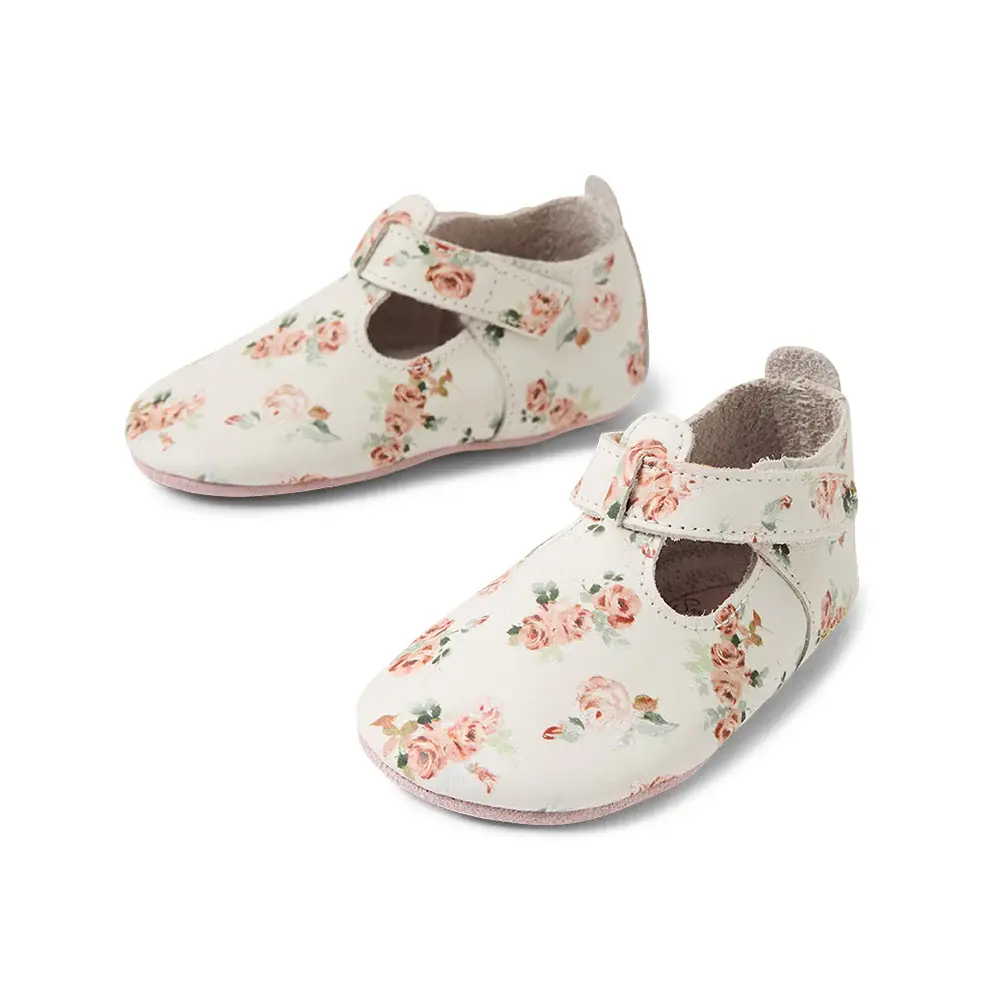 Snuggle Hunny Kids Bobux X Snuggle Hunny Rosebud T-Bar Shoes