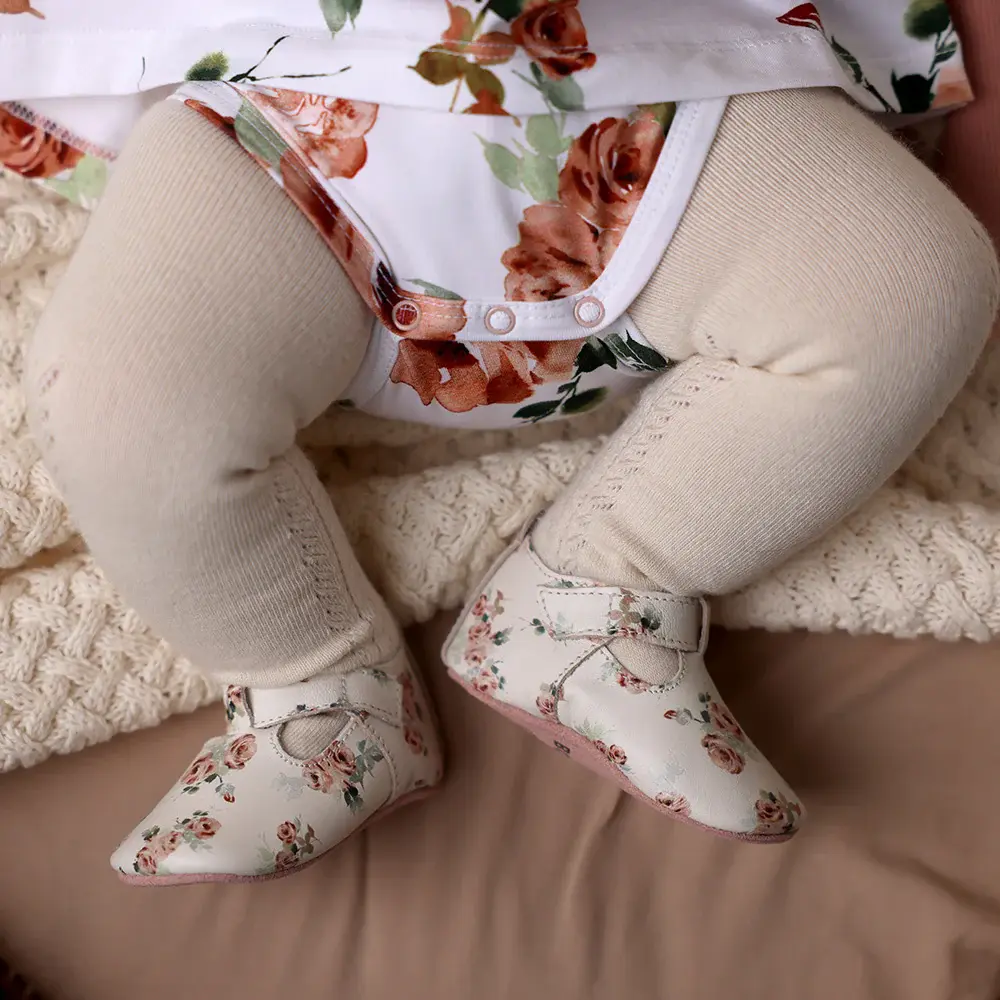 Snuggle Hunny Kids Bobux X Snuggle Hunny Rosebud T-Bar Shoes