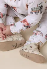 Snuggle Hunny Kids Bobux X Snuggle Hunny Diggers & Tractors Lace Up Shoes