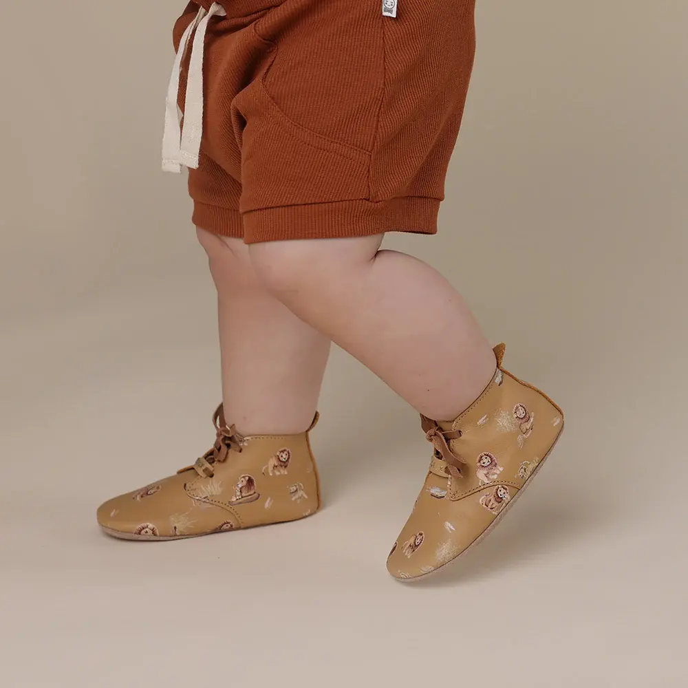 Snuggle Hunny Kids Bobux X Snuggle Hunny Roar Lace Up Shoes