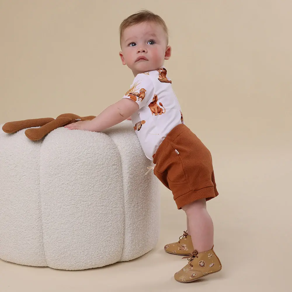 Snuggle Hunny Kids Bobux X Snuggle Hunny Roar Lace Up Shoes