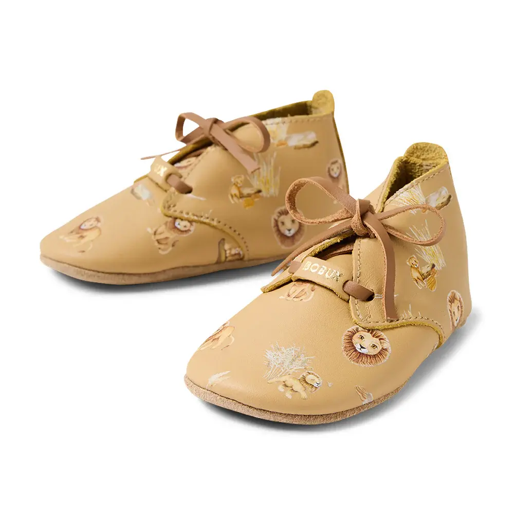 Snuggle Hunny Kids Bobux X Snuggle Hunny Roar Lace Up Shoes