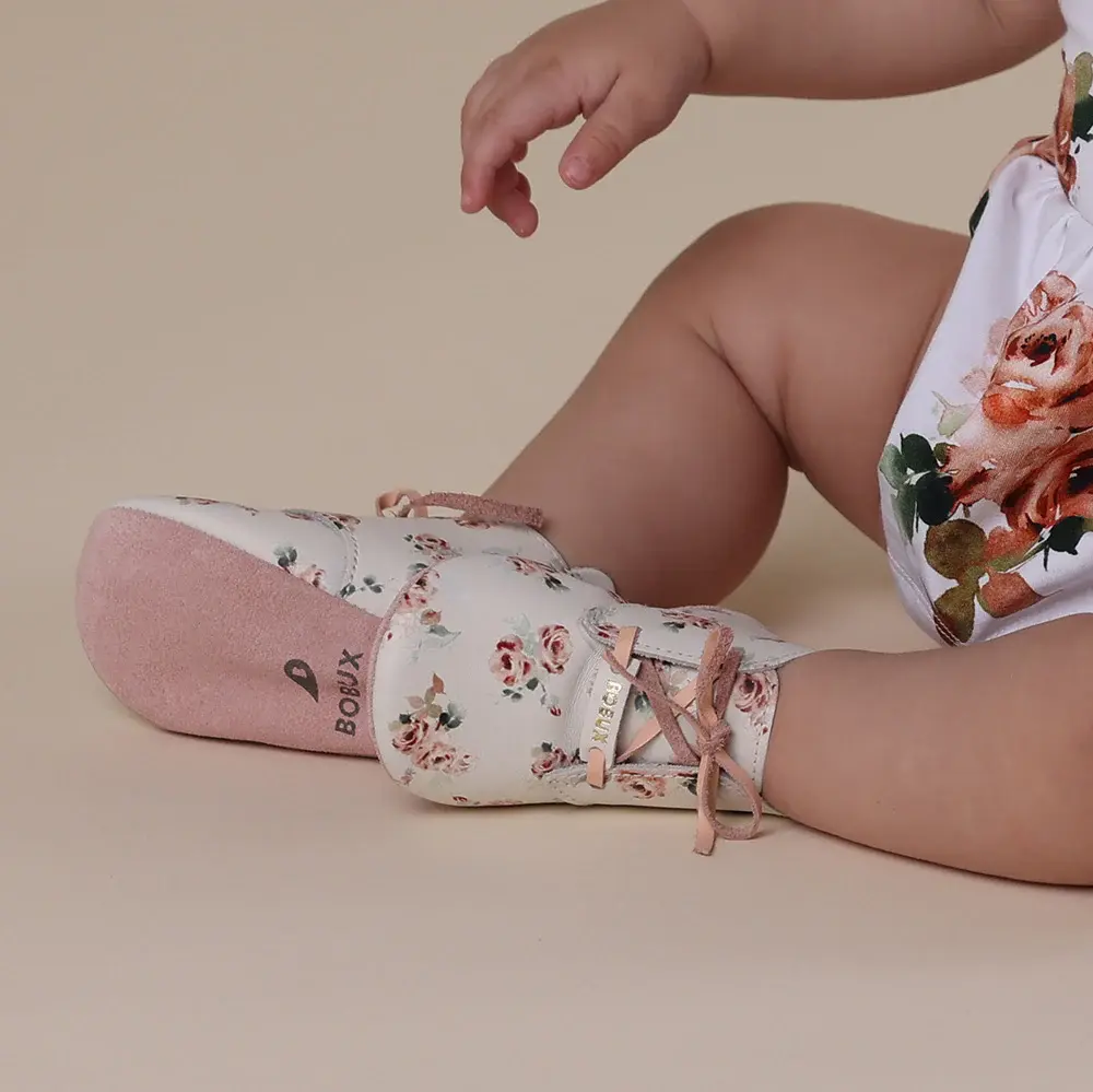 Snuggle Hunny Kids Bobux X Snuggle Hunny Rosebud Lace Up Shoes