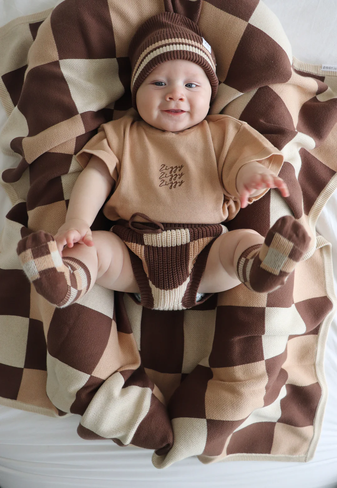 Ziggy Lou Ziggy Lou Socks Checks 0-6M