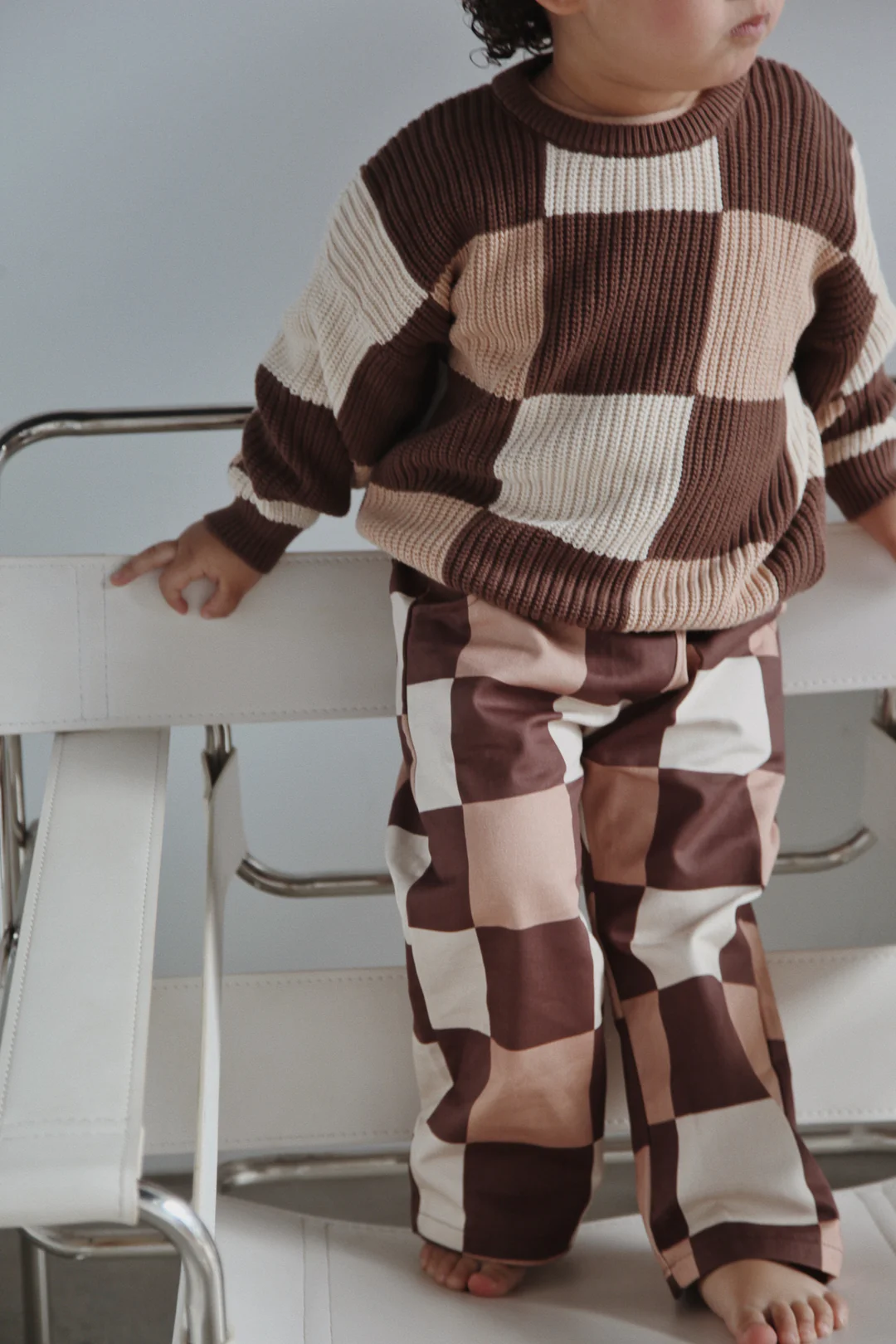 Ziggy Lou Ziggy Lou Jumper Checks - 1Y