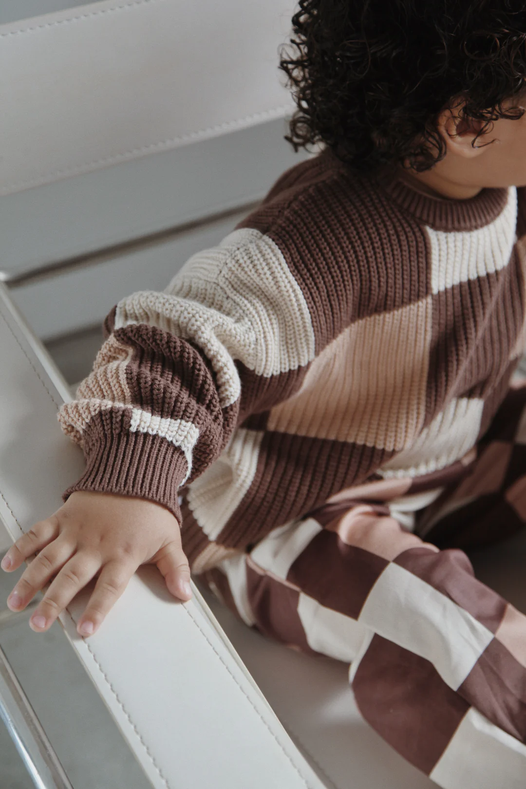 Ziggy Lou Ziggy Lou Jumper Checks - 1Y