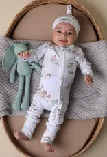 Snuggle Hunny Kids Snuggle Hunny Duck Pond Organic Snugglesuit Convertible Romper