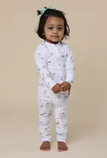 Snuggle Hunny Kids Snuggle Hunny Duck Pond Organic Snugglesuit Convertible Romper