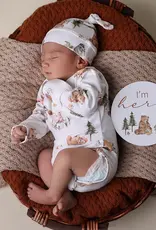 Snuggle Hunny Kids Snuggle Hunny Bears Long Sleeve Organic Bodysuit