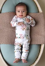 Snuggle Hunny Kids Snuggle Hunny Farm Organic Snugglesuit Convertible Romper