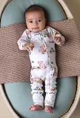 Snuggle Hunny Kids Snuggle Hunny Farm Organic Snugglesuit Convertible Romper
