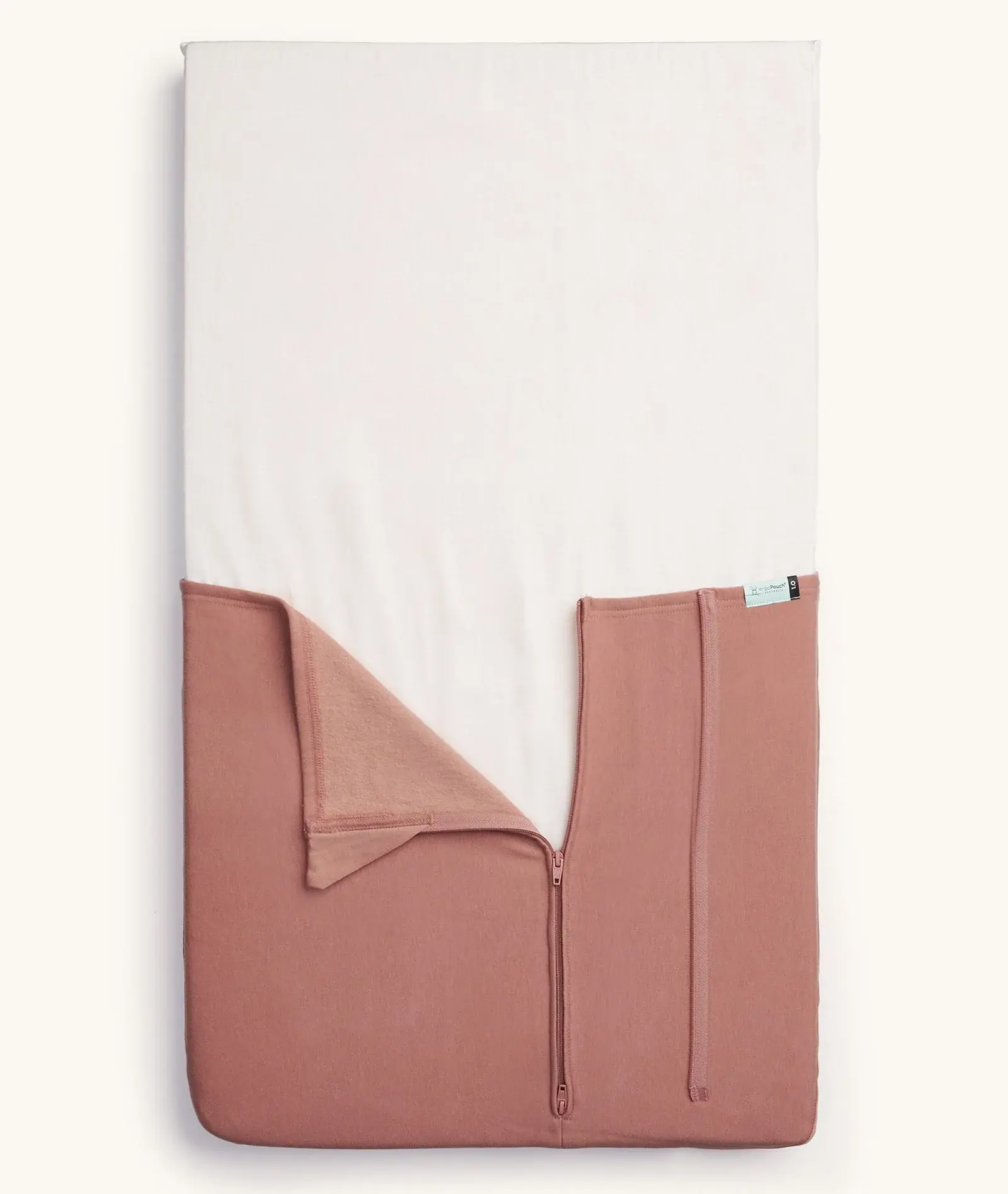 ErgoPouch ErgoPouch HugMe Blanket 0.2 & 1.0 TOG Bedside Sleeper  - Rose