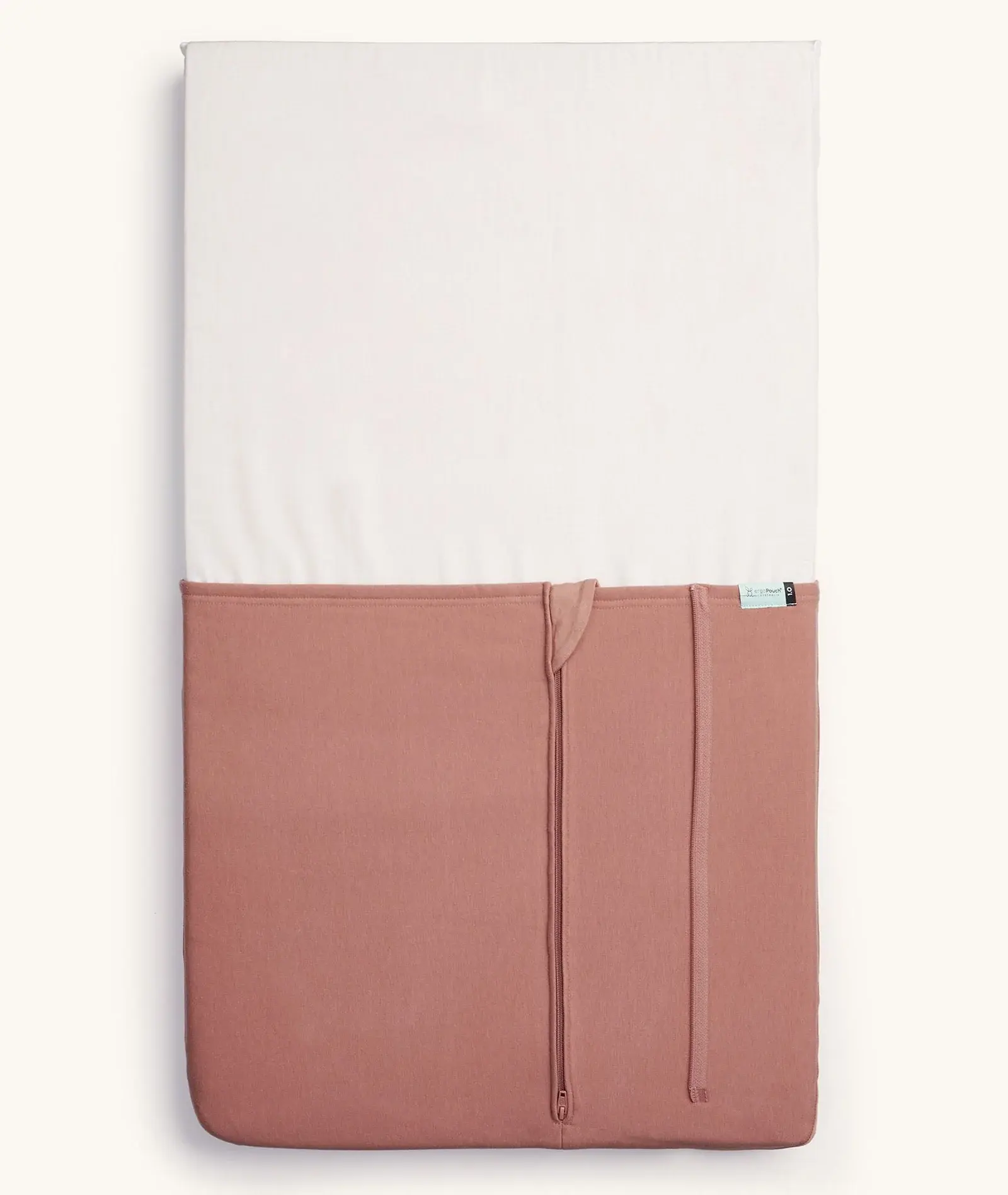 ErgoPouch ErgoPouch HugMe Blanket 0.2 & 1.0 TOG Bedside Sleeper  - Rose